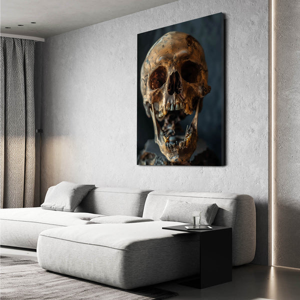 Aged Relic Skull Art | MusaArtGallery™