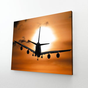 Air Craft Sunset Art | MusaArtGallery™