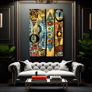 Amazing African Art Canvas | MusaArtGallery™