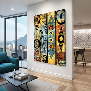 Amazing African Art Canvas | MusaArtGallery™