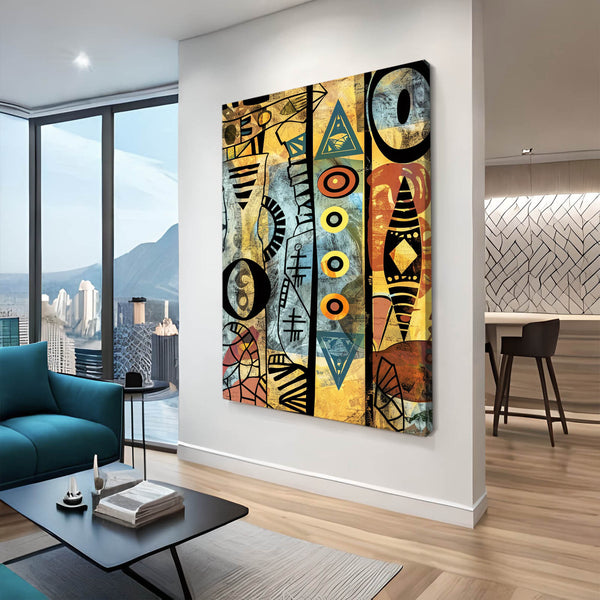 Amazing African Art Canvas | MusaArtGallery™