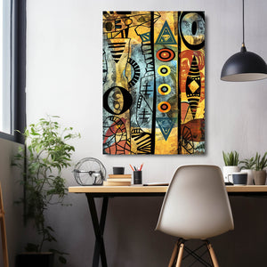 Amazing African Art Canvas | MusaArtGallery™