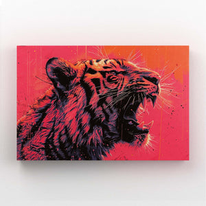 Amazing Red Tiger Art | MusaArtGallery™