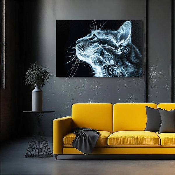 X Ray Cat Art | MusaArtGallery™