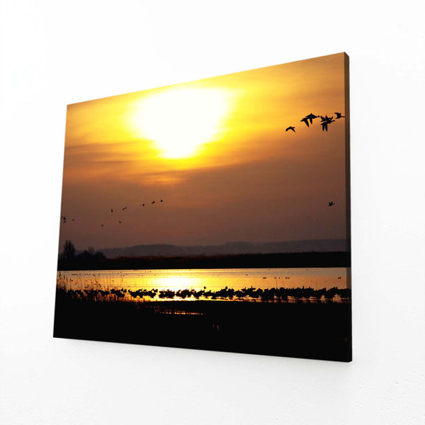 Amber Sky Sunset Art | MusaArtGallery™