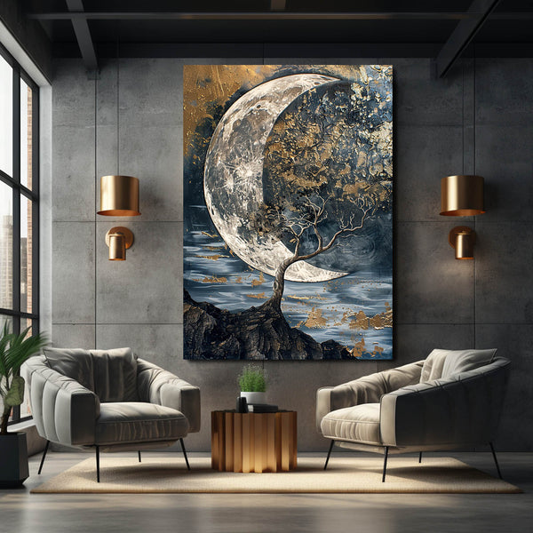 Ampersand Moon Art   | MusaArtGallery™