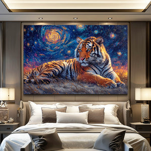 Ancient Chinese Art Tiger | MusaArtGallery™