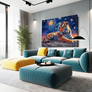 Ancient Chinese Art Tiger | MusaArtGallery™