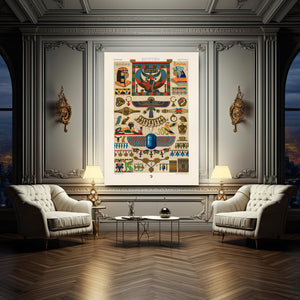 Ancient Egyptian Papyrus Art
