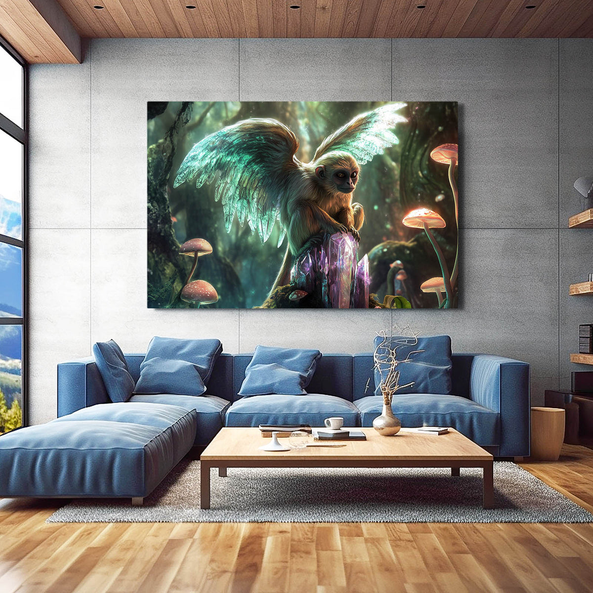 Angel Monkey Art | MusaArtGallery™
