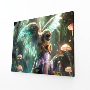Angel Monkey Art