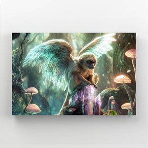 Angel Monkey Art