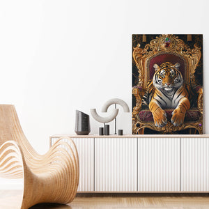 Angry Royal Tiger Art  | MusaArtGallery™