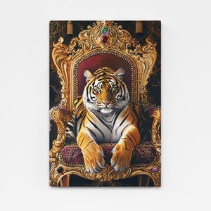 Angry Royal Tiger Art  | MusaArtGallery™