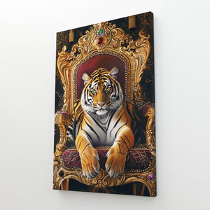 Angry Royal Tiger Art  | MusaArtGallery™