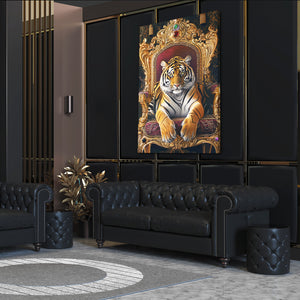 Angry Royal Tiger Art  | MusaArtGallery™