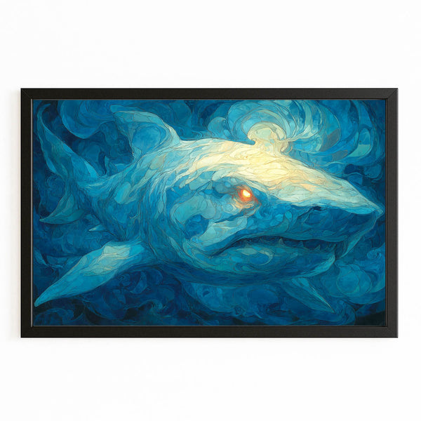 Angry Shark Wall Decor
