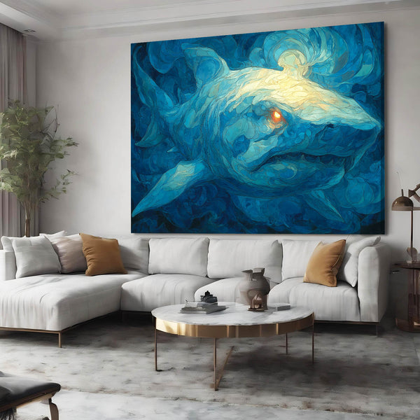 Angry Shark Wall Decor