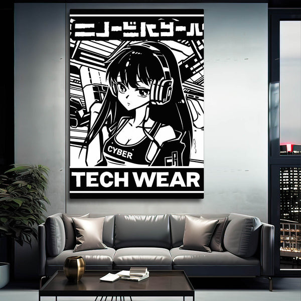 Anime Tech Cyberpunk Art | MusaArtGallery™