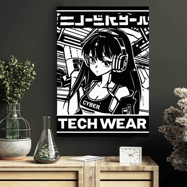 Anime Tech Cyberpunk Art | MusaArtGallery™