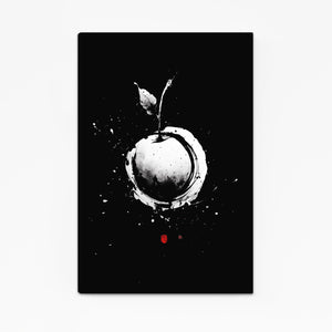 Apple Art Black Art