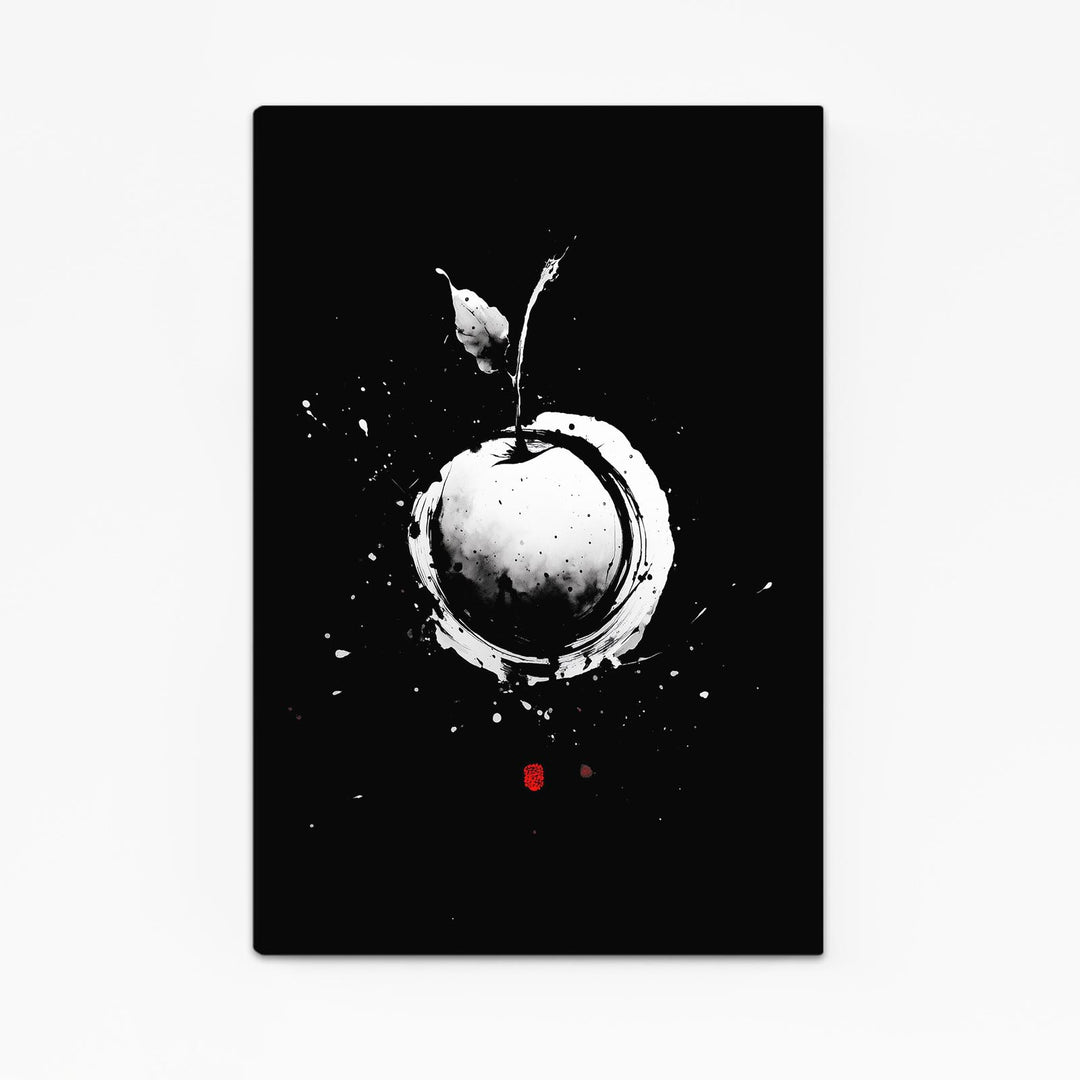 Apple Art Black Art