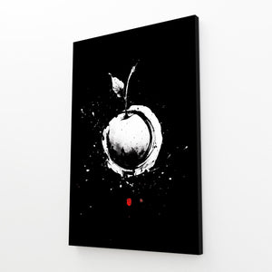 Apple Art Black Art