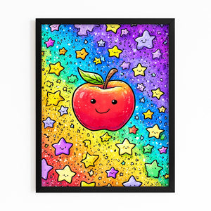 Apple Art Colorful