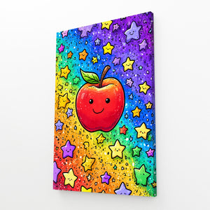 Apple Art Colorful