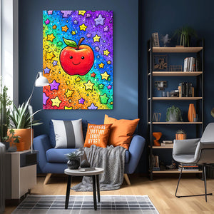 Apple Art Colorful