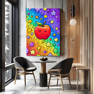 Apple Art Colorful