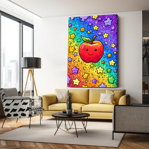 Apple Art Colorful