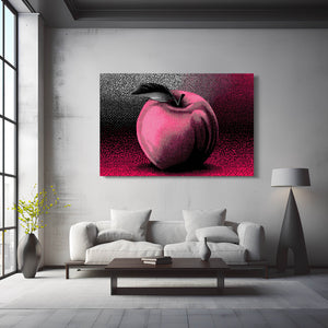 Apple Art Purple