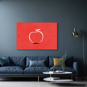 Apple Art Red