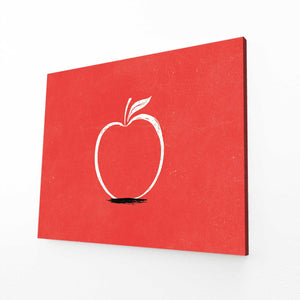 Apple Art Red