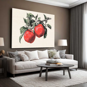 Apple Art Rustic