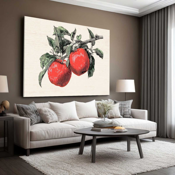 Apple Art Rustic