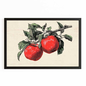 Apple Art Rustic