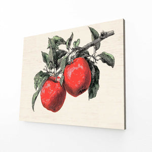 Apple Art Rustic