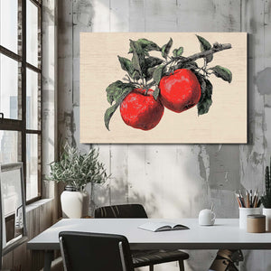 Apple Art Rustic