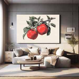 Apple Art Rustic