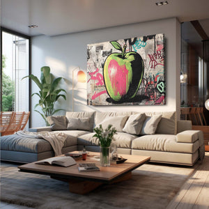 Apple Art Street Art
