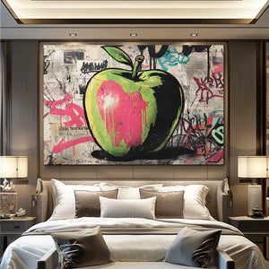 Apple Art Street Art