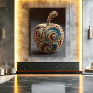 Apple Art Vertical