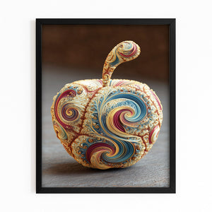 Apple Art Vertical