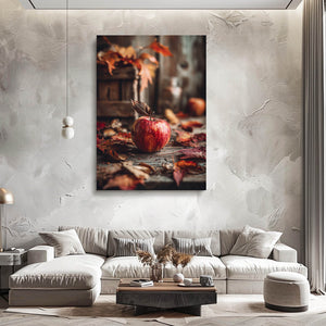 Apple Canvas Wall Art