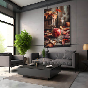 Apple Canvas Wall Art
