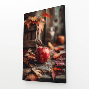 Apple Canvas Wall Art