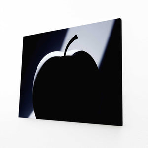 Apple Wall Art Black