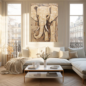Art African Elephant | MusaArtGallery™